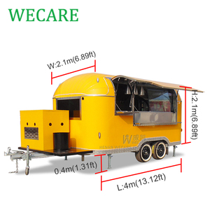 Eec를 가진 WECARE 이동할 수 있는 손수레 간이 식품 커피 음식 손수레 간이 건축물 - Product Image 2
