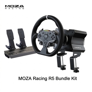 Volante de Carreras Moza Racing R5 5.5nm Direct Drive Bundle SRP Lite, Kit Completo de Simulación Dos/Tres con Sensor de Movimiento para PC R5+ES+SRP - Product Image 1