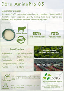 Compra a granel de fertilizante en polvo de aminoácidos enzimáticos orgánicos al precio bajo en agricultura para plantas - Product Image 3