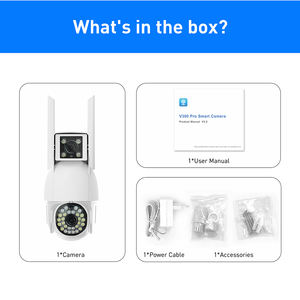 V380 RV4-4G双视图2MP闭路电视摄像机室外安全监控高清PTZ夜视实时报警运动检测 - Product Image 6