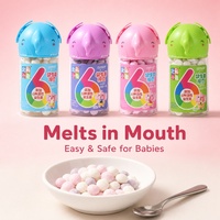 Yaourts lyophilisés 22g pour bébé, 6 probiotiques actifs, fondants dans la bouche, sans OGM, durée de conservation de 12 mois