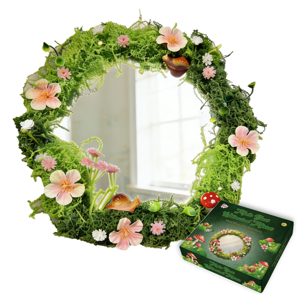 Flower Shape Wall Mirror