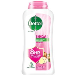 Dettol 250ml Soins de la peau pour hommes et femmes Gel douche et gel douche sans savon Hydratant 8h pour le confort et l'hygiène - Product Image 1