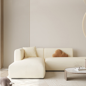 Panel de pared curvo 3D de fibra de madera y bambú impermeable y a prueba de humedad, pared de fondo moderna y minimalista - Product Image 6