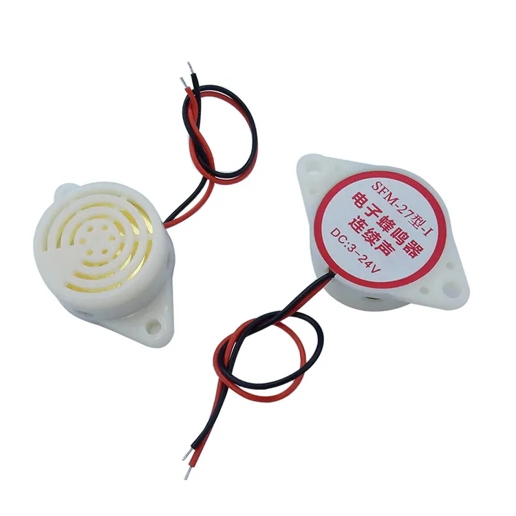 Buzzer SFM-27 longue continue bip sonore 3V-24V micro piezo buzzer pour équipement Médical