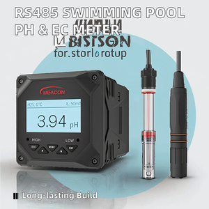 Forte capacité anti-interférence connectable en temps réel RS485 contrôleur de ph-mètre industriel <span class=keywords><strong>analyseur</strong></span> <span class=keywords><strong>d</strong></span>'<span class=keywords><strong>eau</strong></span> PH EC - Product Image 2