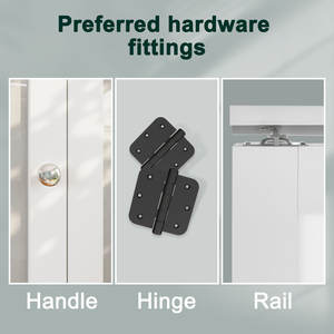 Portes pliantes en bois avec vitrage dépoli 30x80 avec kit de quincaillerie - <span class=keywords><strong>Style</strong></span> moderne Isolation phonique et thermique pour chambre d'hôtel Villa - Product Image 5