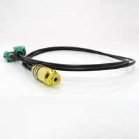 Connecteur de câble électrique Foxeco RF Fakra femelle-femelle, câble coaxial d'extension RG174 5M pour antenne GPS 32A 1 phase CE