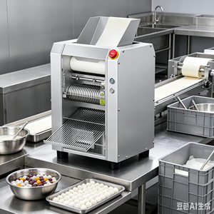 Máquina para hacer bolas de arroz glutinoso sin relleno, autolubricante y de bajo mantenimiento, para zonas de procesamiento de snacks en comunidades compartidas de dormitorios estudiantiles - Product Image 2