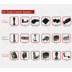 Sẵn sàng để tàu không thấm nước áp lực cao Laminate <span class=keywords><strong>HPL</strong></span> nhà vệ sinh phân vùng phòng tắm phân vùng được sử dụng trong môi trường ẩm ướt - Product Image 3