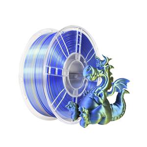 Impresionante Filamento <span class=keywords><strong>PLA</strong></span> Multicolor - Brillo de Seda + Efecto de Doble/Triple Color, Perfecto para Proyectos Creativos, Regalos y Decoración del Hogar - Product Image 4