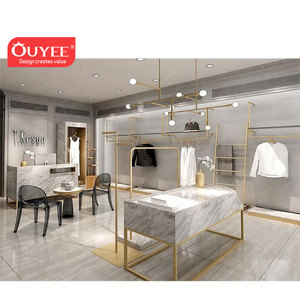 Signore Negozio di Abbigliamento Interior Design Mobili Boutique Negozio di Abbigliamento Rack Negozio di Idee di Design Per Negozio di Abbigliamento - Product Image 2