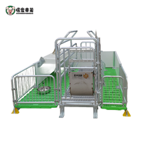 Cages de maternité complètes pour truies, fabriquées en Chine, pour l'accouchement et l'élevage de porcs, vente directe pour usage agricole