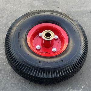4.10/3.50-4 Pneumatischer Gummireifen und Rad 10-Zoll-Hand-LKW-Reifen und-Rad für Gorilla Cart Dolly Rasenmäher und Garten wagen - Product Image 3