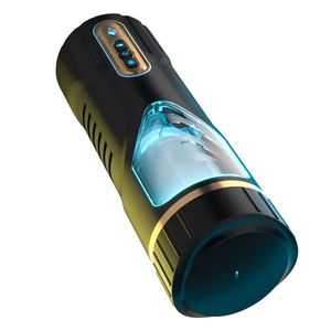 Copa Masturbadora Eléctrica para Hombre con Vibración Telescópica Giratoria, Succión y 4 Modos de Sonido, Masturbación Automática - Product Image 2