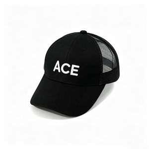 Gorra Trucker de Lona con Personaje ACE para Hombre y Mujer, 3 Colores, Malla Trasera Transpirable, Ajustable, Logotipo Bordado, Deportes al Aire Libre - Product Image 6