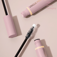 Plastique vide transparent mat de 10ml pour emballage de mascara et d'eye-liner Conteneur de brillant à lèvres pour cosmétiques et faux cils