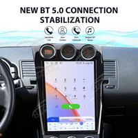 Pantalla Táctil Vertical Android Baoshang de 14.5 Pulgadas para Tesla, Reproductor de Video, Radio, GPS, Navegación para Nissan 350Z 2002-2008