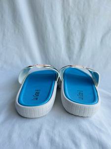 Ciabatte da donna La Gran H con stampa mucca, blu, in PVC antiscivolo, estive, da interno, taglie 36-41 - Product Image 4