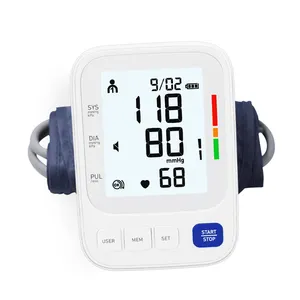 Großhandel Fabrik preis Neues Design Oberarm Elektronisches Blutdruck messgerät Tragbares Blutdruck messgerät zum Verkauf