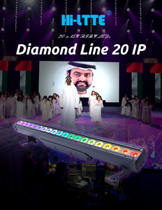 IP65 15W * 20 pièces RGBW 4in1 300W DMX RDM bande <span class=keywords><strong>de</strong></span> faisceau 400W puissance discothèque éclairage mural scène Rgbw Led rondelle <span class=keywords><strong>de</strong></span> mur pour Dj boîte <span class=keywords><strong>de</strong></span> nuit - Product Image 6