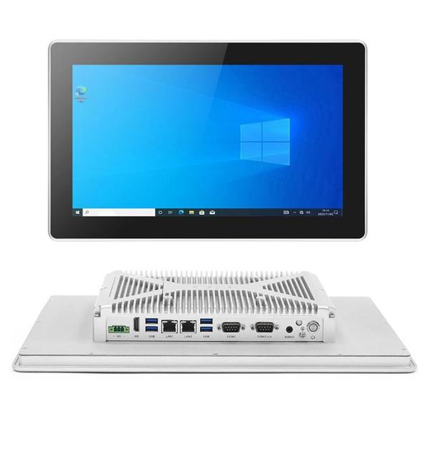 Supports Quick Removal Replacement Memory/Hard Disk/SIM Card J6412 CPU 10" 21.5" AIO Touch Industrial Embedded Control Stock