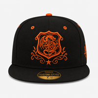 Gorra de Béisbol Unisex de Alta Calidad, de Algodón Liso, con Dos Tamaños Ajustables, de 5 Paneles, con Logotipo Bordado Personalizado, Estilo Casual