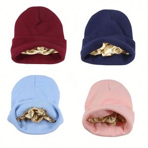 Bonnet de ski en satin pour femme Century Star, doublé de soie tricotée, avec revers, promotionnel, cadeau - Product Image 1