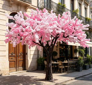 Grand arbre artificiel de mangue personnalisé, tronc réaliste en fibre de verre, faux arbre banian pour la décoration intérieure ou extérieure - Product Image 2
