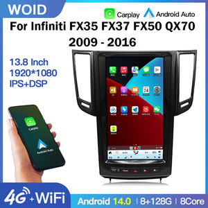 STWEI Pantalla CarPlay de 13.8 Pulgadas con Android 15, Radio para Auto para Infiniti FX35 FX37 FX50 QX70 2009-2016, GPS, Navegador, Reproductor Multimedia Estéreo para Auto - Product Image 2