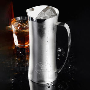 Luxe 1.5L 50oz Or En Acier Inoxydable Pichet À Eau Cuisine Drinkware Restaurant Pichet À Eau Froide Glace Garde Jus Thé <span class=keywords><strong>Carafe</strong></span> En Métal - Product Image 5