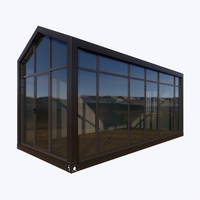 Bâtiment Moderne Préfabriqué Modulaire Entièrement Équipé, Maison Conteneur de Luxe, Bureau Préfabriqué pour 25 Personnes