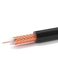 Câble coaxial flexible HD SDI 3G fin SYV75-5 50/5 1 RG6 75 Ohm pour vidéosurveillance, conducteur en cuivre massif, gaine PVC/PE, 100M