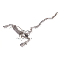 Système d'échappement Catback en acier inoxydable avec valve pour BMW 430 430i G22 G26 B48 2.0T 2021-2025 – Silencieux et tuyau d'échappement de haute qualité pour véhicule spécial