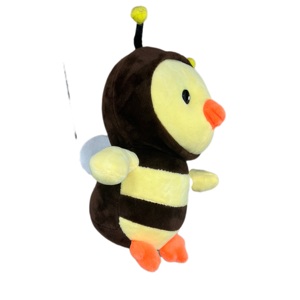 Peluches Personalizados Suaves y Lindos de <span class=keywords><strong>Abeja</strong></span> Kawaii, Juguetes de Peluche de <span class=keywords><strong>Abeja</strong></span> Marrón y Amarilla para Niños y Bebés - Product Image 2