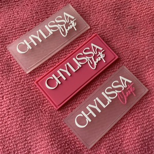 Tùy chỉnh màu sắc khác nhau không thấm nước cao su PVC nhãn, hình bầu dục trong suốt Silicone cao su TAG cho thống nhất - Product Image 5