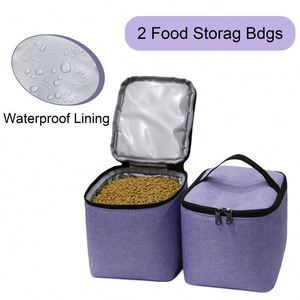 Sac à dos multifonctionnel pour animaux de compagnie, approuvé par les compagnies aériennes, pour les voyages d'une nuit ou de week-end, avec compartiment pour nourriture - Product Image 5