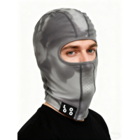 Cagoule personnalisée en tissu thermochromique pour hommes, mode de rue, masque et chapeau coupe-vent intégral, casquette de style Ninja, casque de ski sur neige