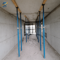 Poteau de soutènement télescopique en acier galvanisé à chaud de haute qualité 1,8-3,2 m pour échafaudage de construction, support réglable