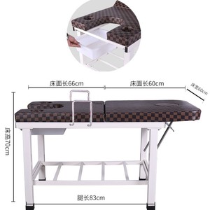 Obstetric Table Steel Frame Sponge Padding Adjustable Backrest For Clinic Examination - Product Image 2