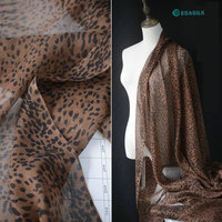 Tissu en mousseline de soie de mûrier 100 % en gros au mètre 6mm 8mm Impression numérique personnalisée à pois et florale OEKO-TEX pour robes et foulards