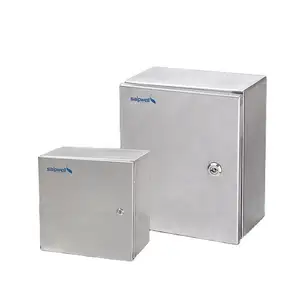 Proveedor de China, caja de acero inoxidable, Panel de distribución de energía, caja eléctrica para exteriores, carcasa impermeable IP66