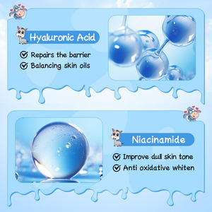 Crème Visage Blanchissante au <span class=keywords><strong>Lait</strong></span> d'Ânesse Biologique en Gros OEM ZOZU, Soins de la Peau Coréens, Hydratante, Éclaircissante, Réparatrice de la Peau, Crème Visage - Product Image 5