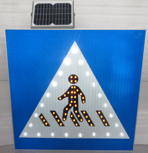 Señal reflectante de carretera de aluminio personalizada para seguridad de tráfico Producto de advertencia de tráfico con señales de seguridad de tráfico reflectantes personalizadas - Product Image 5