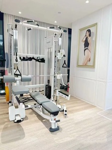 Machine de musculation multifonction de qualité supérieure : Rack à squats, Smith Machine, Entraîneur de force, Crossover à câbles, Appareil de gym - Product Image 6