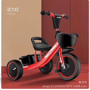 Hagotou Kids Tricycle 2-4 Years Red Black Foam Wheels Quick Disassemble Handlebar - Product Image 5