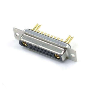 Conector Macho D-Sub 17W2 de Grado Industrial, Contactos Chapados en Oro, Conector de Alta Corriente para Transmisión de Energía y Señal - Product Image 4