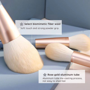 El nuevo juego de brochas de maquillaje Listado Biomimetic Fiber Wool Resin Brush Handle 10 Juego de brochas de maquillaje - Product Image 4