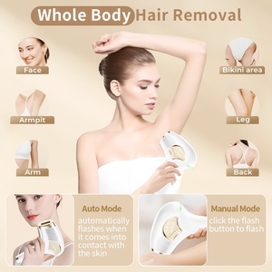 Épilateur laser IPL rechargeable haute énergie, portable sans fil avec refroidissement par glace, indolore, <span class=keywords><strong>épilation</strong></span> permanente - Product Image 6