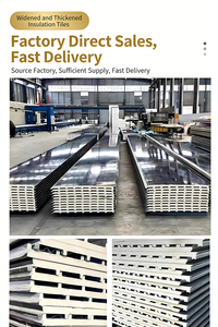 Paneles Sándwich Aislantes de Aluminio <span class=keywords><strong>para</strong></span> Techos y Canaletas de Lluvia, Diseño Moderno y Ecológico <span class=keywords><strong>para</strong></span> Cámaras Frigoríficas, Talleres y Edificios Exteriores - Product Image 5